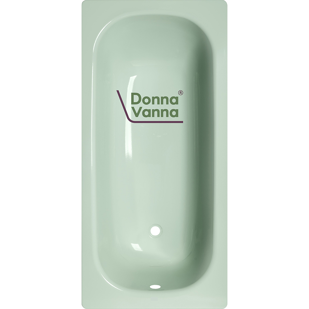 Ванна стальная Donna Vanna (цвет - зеленая мята)
